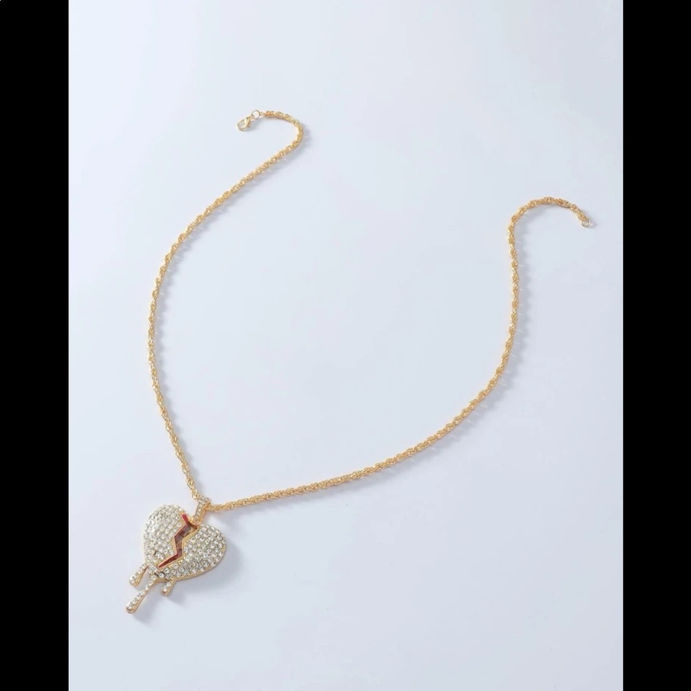 Gold Heartbreak Necklace